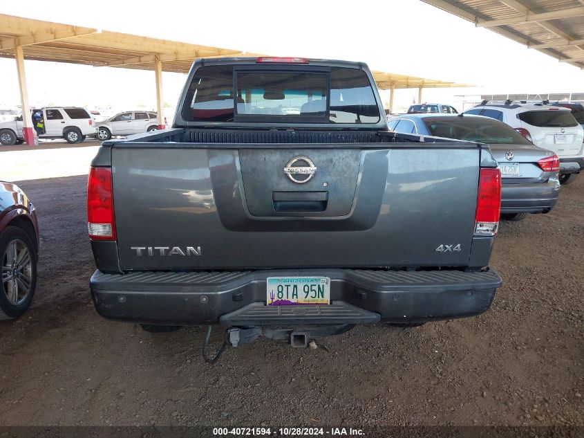 2008 Nissan Titan Pro-4X VIN: 1N6BA07C18N304696 Lot: 40721594