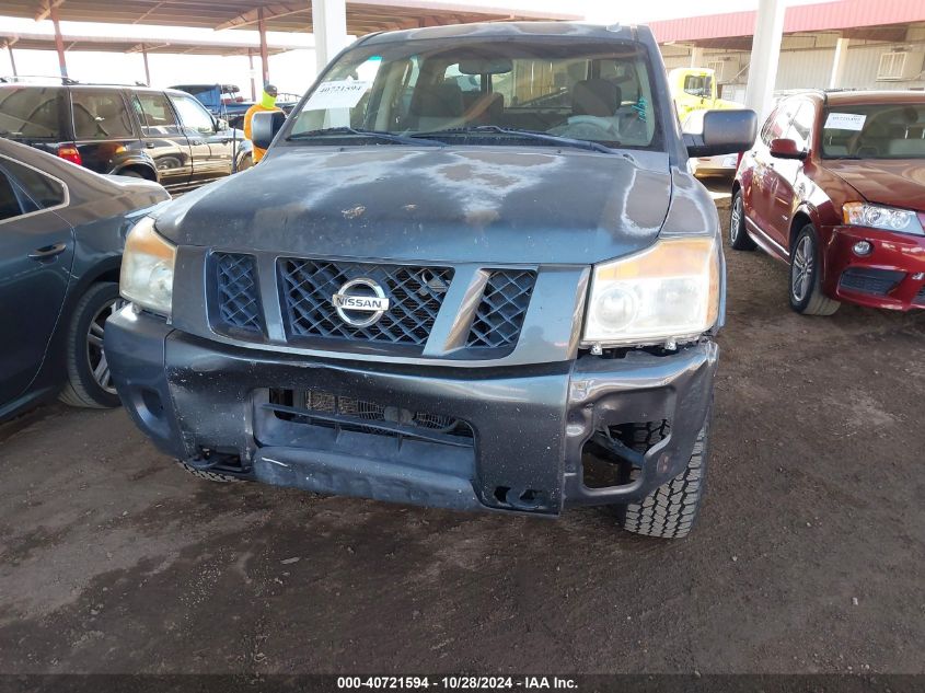 2008 Nissan Titan Pro-4X VIN: 1N6BA07C18N304696 Lot: 40721594