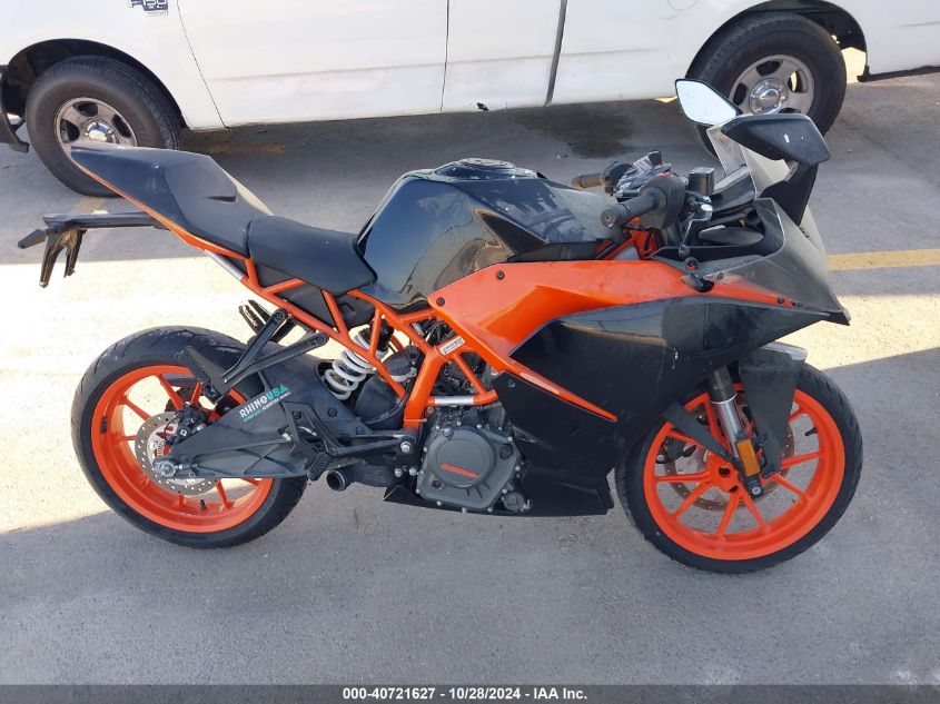 2017 Ktm 390 Duke VIN: MD2JYJ400HC274025 Lot: 40721627