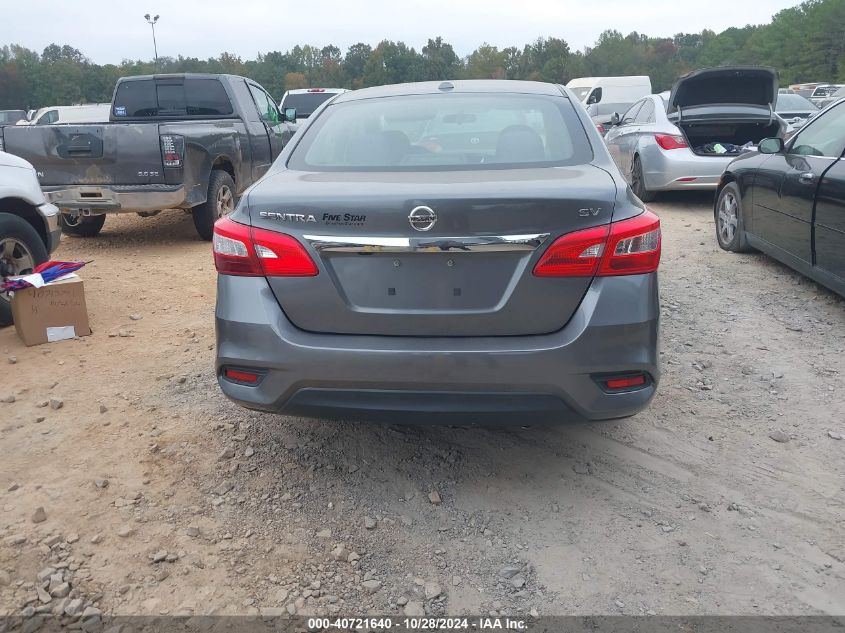 2017 Nissan Sentra Sv VIN: 3N1AB7APXHL653505 Lot: 40721640