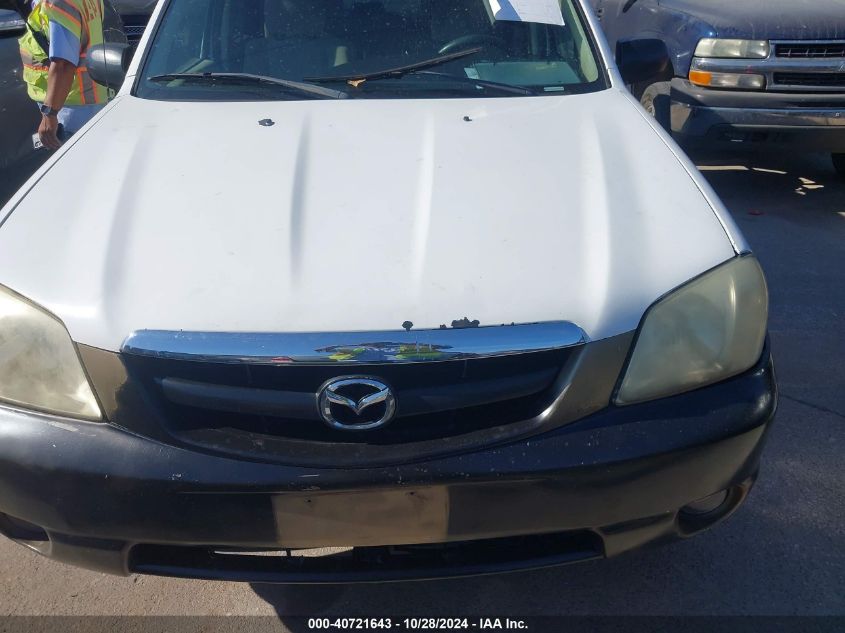 2003 Mazda Tribute Lx V6 VIN: 4F2YZ04173KM05423 Lot: 40721643