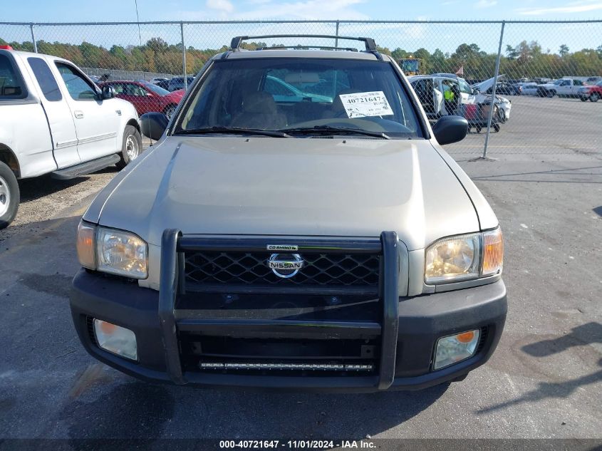 2001 Nissan Pathfinder Se VIN: JN8DR07Y11W526093 Lot: 40721647