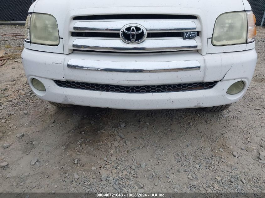 2004 Toyota Tundra Sr5 V8 VIN: 5TBET34104S449725 Lot: 40721648