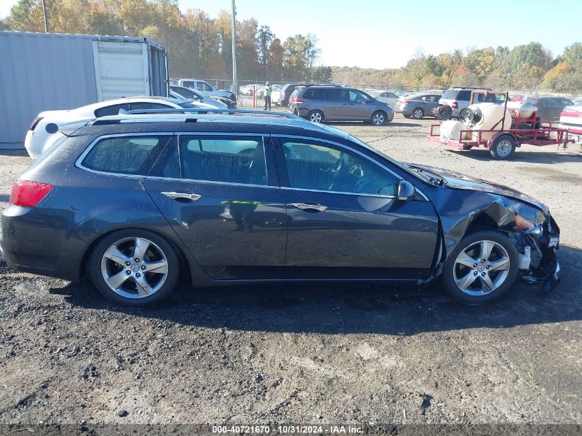 2012 Acura Tsx 2.4 VIN: JH4CW2H57CC000666 Lot: 40721670