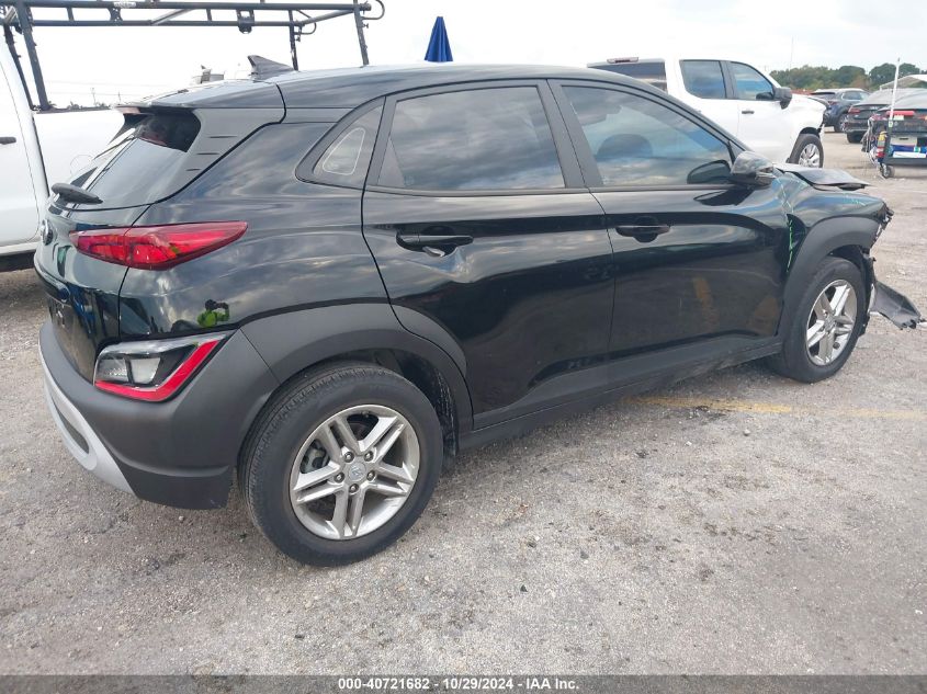 VIN KM8K22AB5NU781950 2022 Hyundai Kona, SE no.4