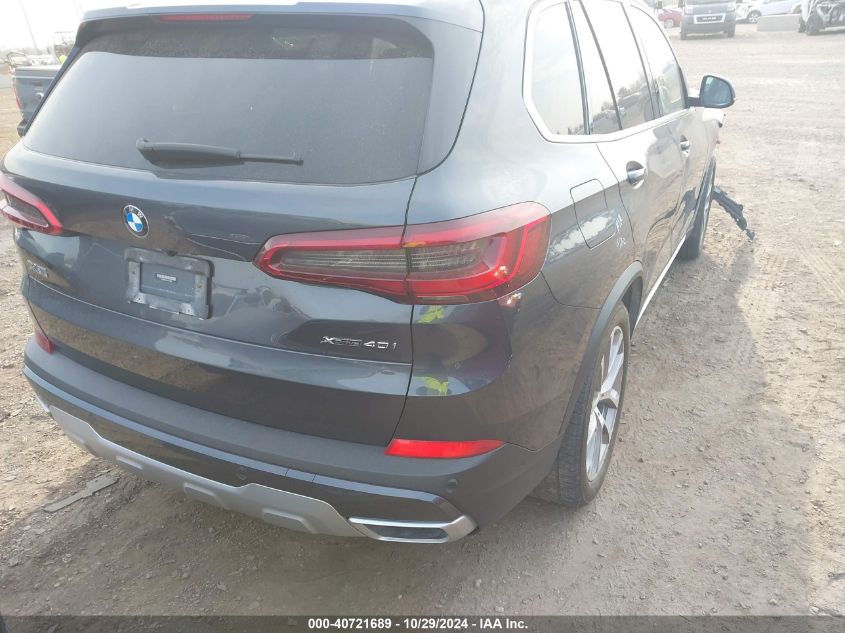 VIN 5UXCR6C55KLL53668 2019 BMW X5, Xdrive40I no.4