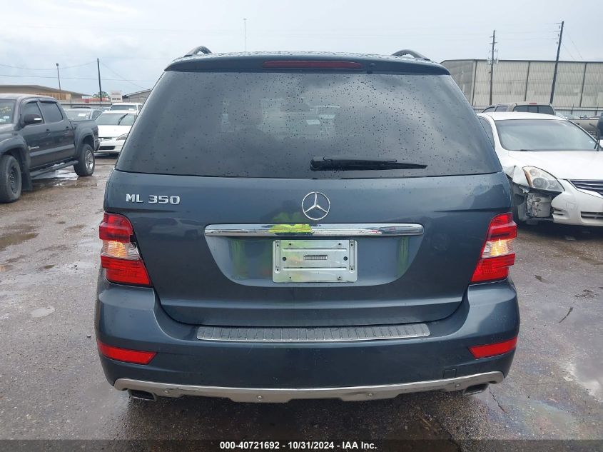 2011 Mercedes-Benz Ml 350 VIN: 4JGBB5GB4BA717629 Lot: 40721692