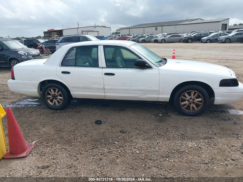 2008 Ford Crown Victoria Police/Police Interceptor VIN: 2FAFP71V88X122584 Lot: 40721716