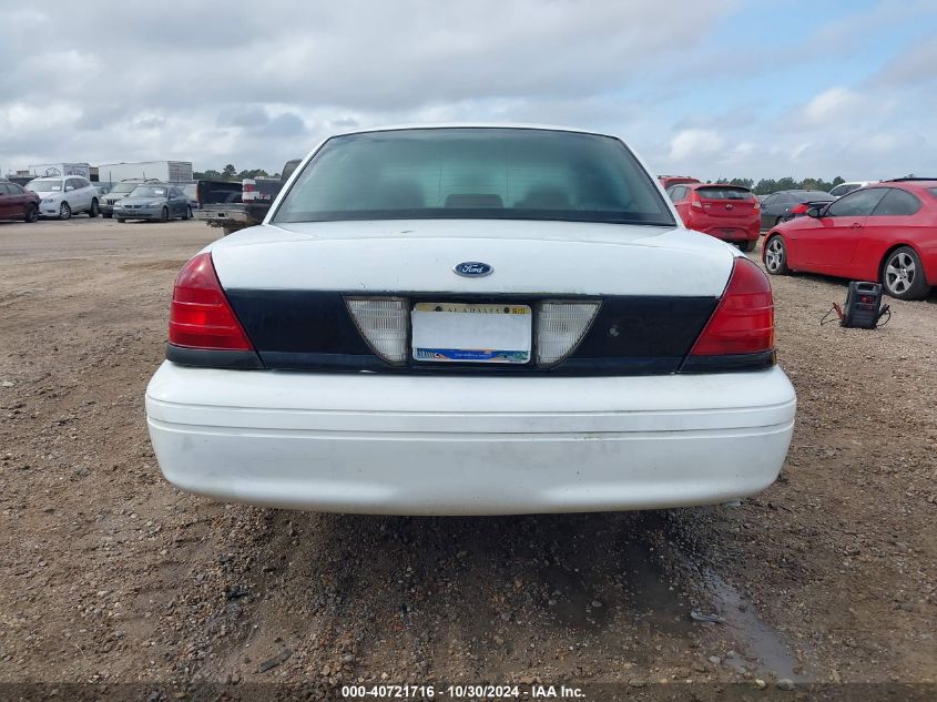 2008 Ford Crown Victoria Police/Police Interceptor VIN: 2FAFP71V88X122584 Lot: 40721716