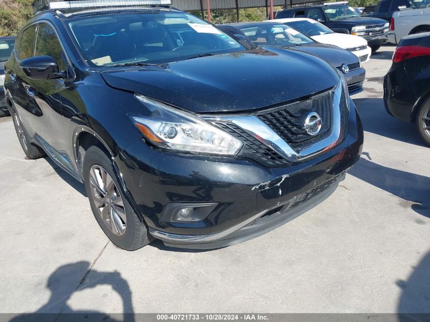 2018 Nissan Murano Sv VIN: 5N1AZ2MH9JN136598 Lot: 40721733