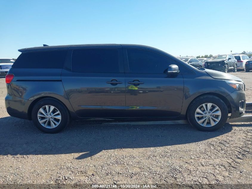 2017 Kia Sedona Lx VIN: KNDMB5C16H6227957 Lot: 40721746