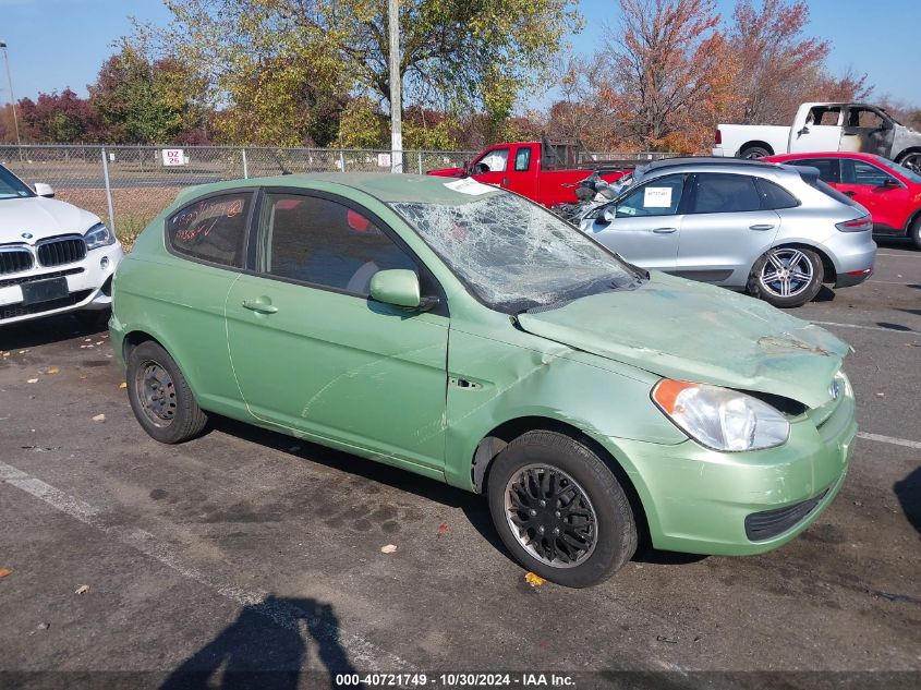 2010 Hyundai Accent Gs VIN: KMHCM3AC9AU158368 Lot: 40721749