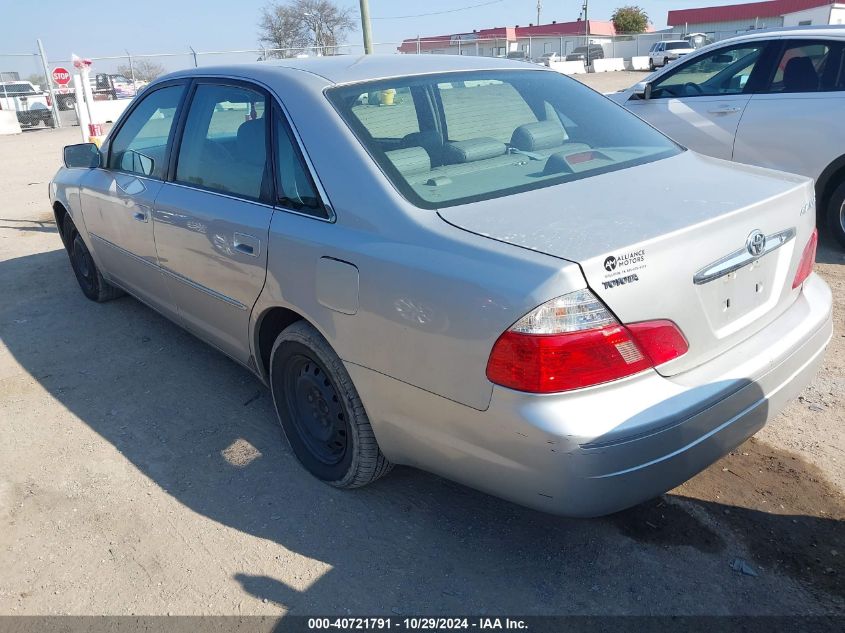 2004 Toyota Avalon Xl VIN: 4T1BF28B14U363930 Lot: 40721791