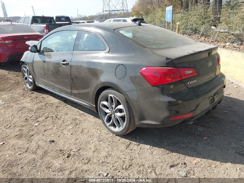 2016 Kia Forte Koup Sx VIN: KNAFZ6A34G5589446 Lot: 40721811