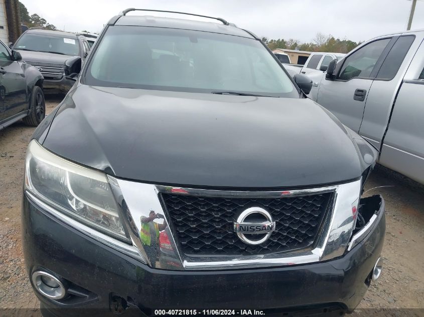 2015 Nissan Pathfinder Sl VIN: 5N1AR2MM0FC613323 Lot: 40721815