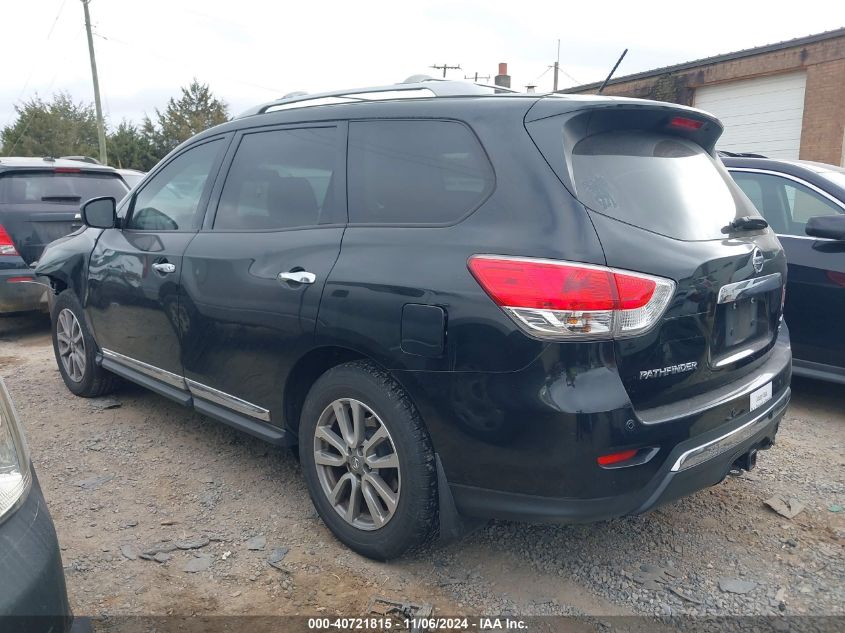 2015 Nissan Pathfinder Sl VIN: 5N1AR2MM0FC613323 Lot: 40721815