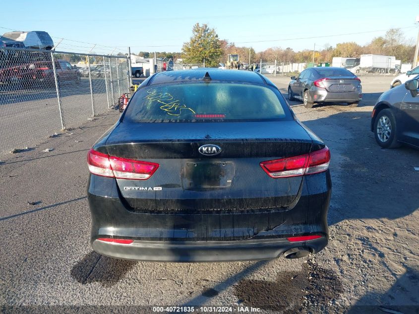 2016 Kia Optima Lx VIN: 5XXGT4L31GG109644 Lot: 40721835