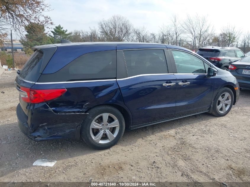 2019 Honda Odyssey Ex VIN: 5FNRL6H59KB130297 Lot: 40721840