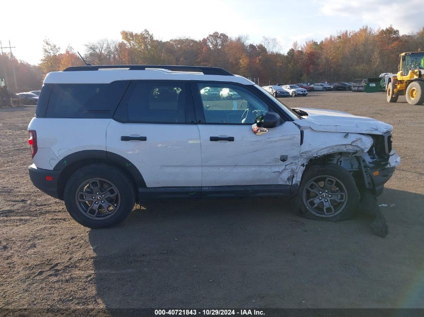 2022 Ford Bronco Sport Big Bend VIN: 3FMCR9B66NRD15333 Lot: 40721843