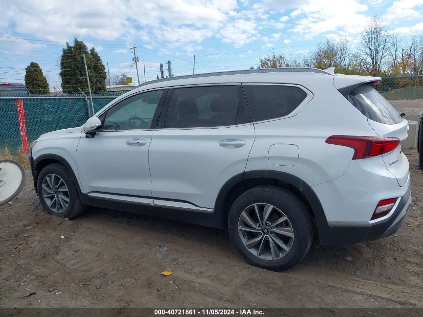 2019 Hyundai Santa Fe Limited VIN: 5NMS5CAD5KH086017 Lot: 40721861