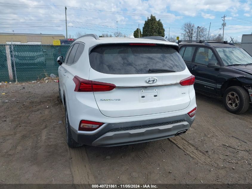 2019 Hyundai Santa Fe Limited VIN: 5NMS5CAD5KH086017 Lot: 40721861