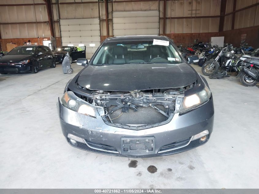 2012 Acura Tl 3.5 VIN: 19UUA8F28CA020387 Lot: 40721862