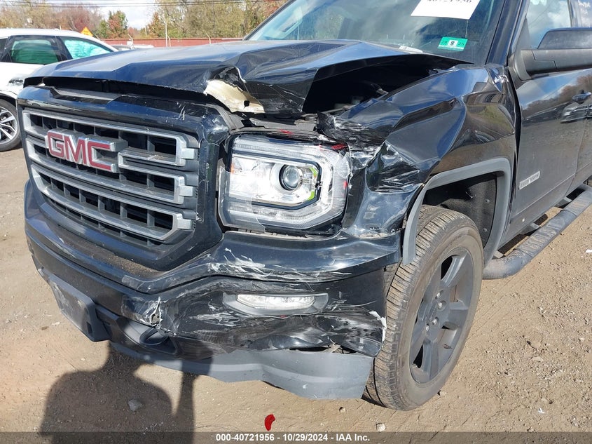 2018 GMC SIERRA 1500 VIN: 1GTV2LEC4JZ375732