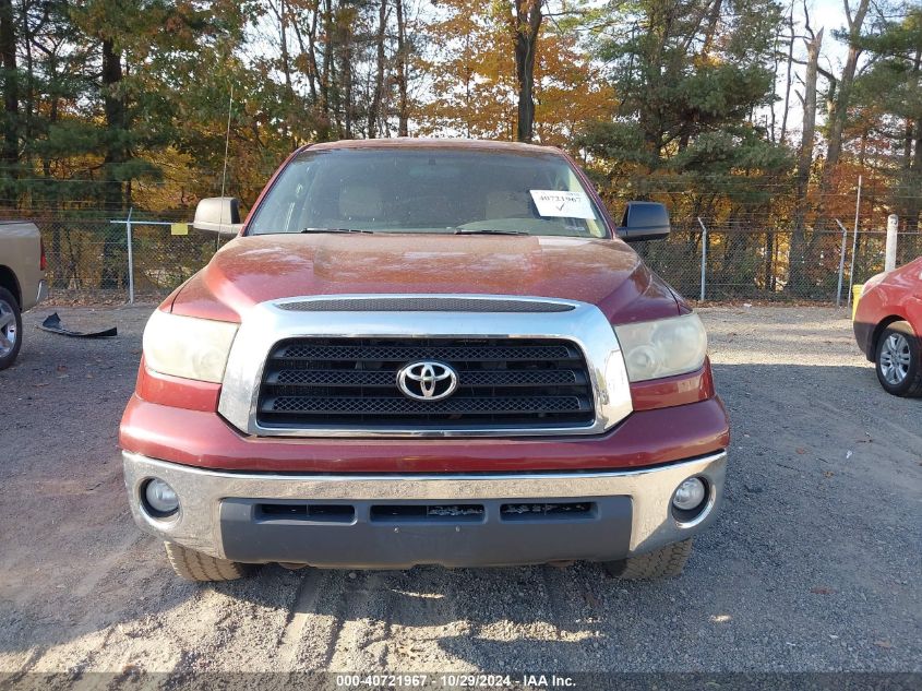 2007 Toyota Tundra Sr5 5.7L V8 VIN: 5TFBV54167X022323 Lot: 40721967