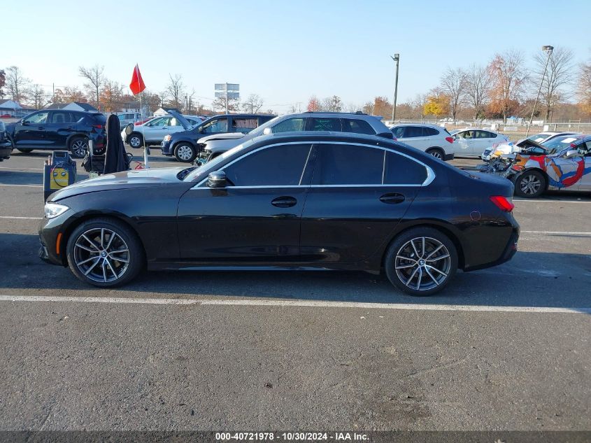 2019 BMW 330I xDrive VIN: 3MW5R7J58K8B01615 Lot: 40721978