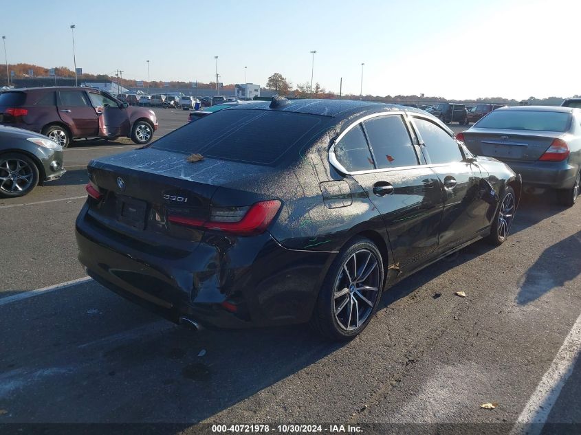 2019 BMW 330I xDrive VIN: 3MW5R7J58K8B01615 Lot: 40721978