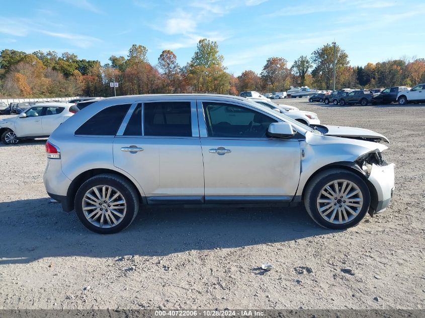 2011 Lincoln Mkx VIN: 2LMDJ6JK8BBJ03797 Lot: 40722006