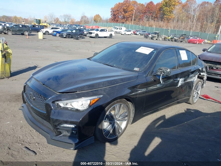 2015 INFINITI Q50 PREMIUM/SPORT - JN1BV7AR6FM399937