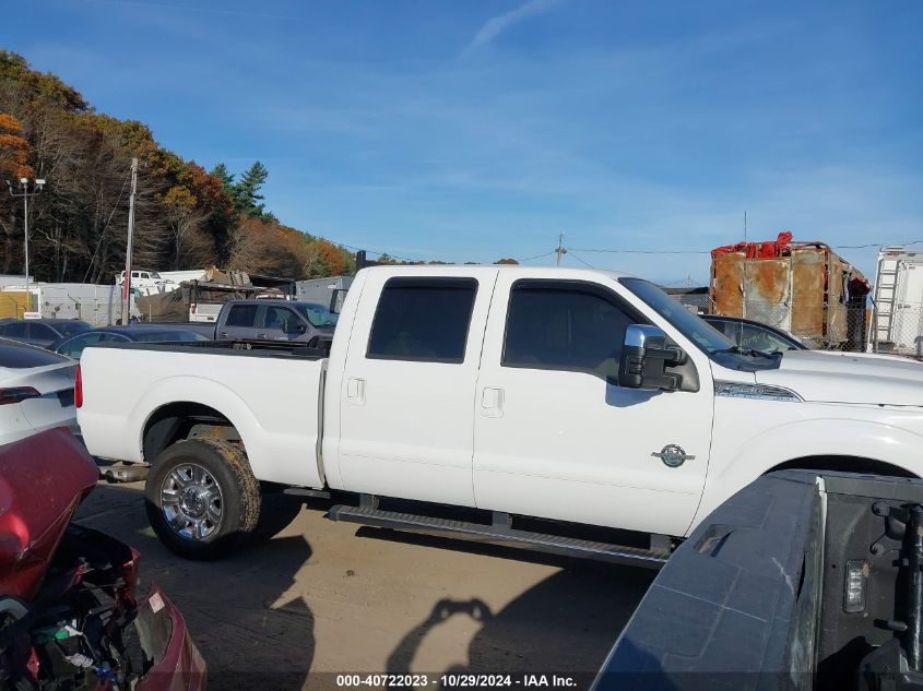 2015 Ford F-250 Lariat VIN: 1FT7W2BTXFEA37469 Lot: 40722023