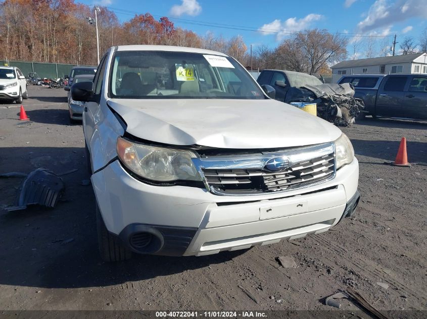 2010 Subaru Forester 2.5X VIN: JF2SH6AC6AG741552 Lot: 40722041