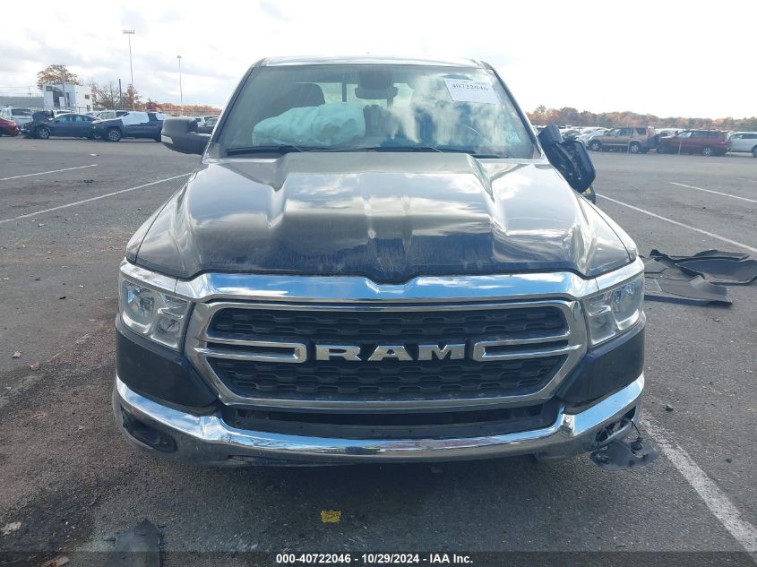 2022 Ram 1500 Big Horn 4X4 5'7 Box VIN: 1C6SRFFT8NN455067 Lot: 40722046