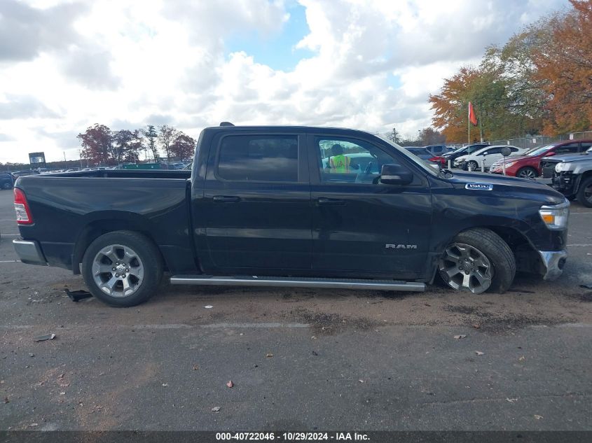 2022 Ram 1500 Big Horn 4X4 5'7 Box VIN: 1C6SRFFT8NN455067 Lot: 40722046