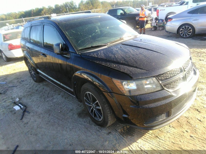 VIN 3C4PDCAB7JT383282 2018 DODGE JOURNEY no.1