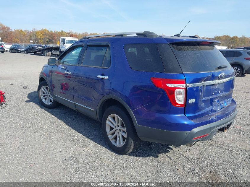 2013 Ford Explorer Xlt VIN: 1FM5K8D83DGA16734 Lot: 40722049