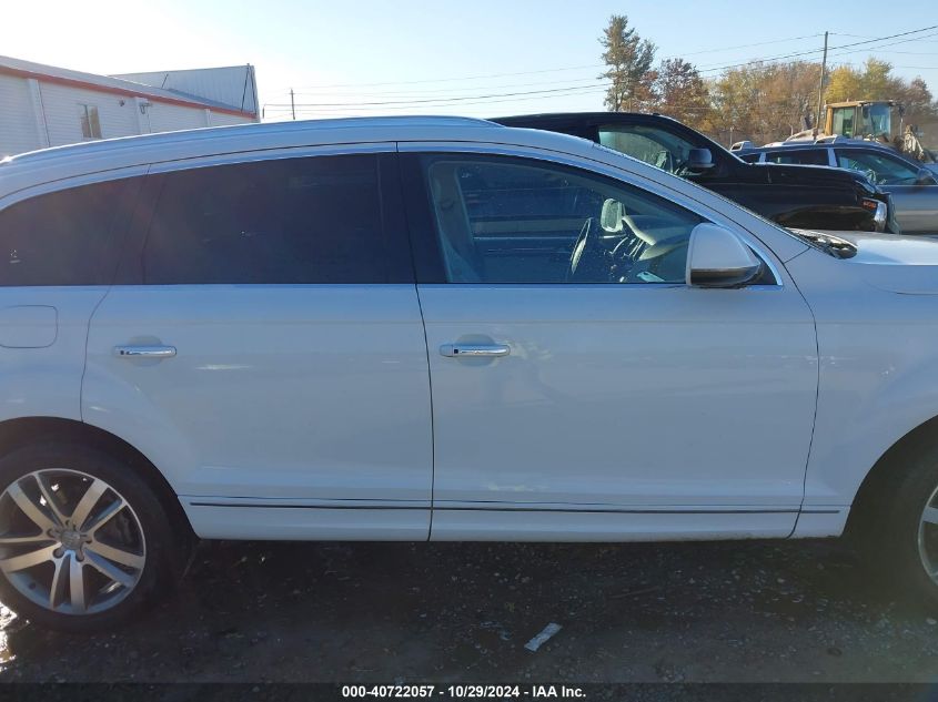 2015 Audi Q7 3.0 Tdi Premium VIN: WA1VMAFE2FD008213 Lot: 40722057