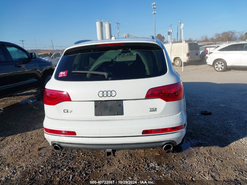 2015 Audi Q7 3.0 Tdi Premium VIN: WA1VMAFE2FD008213 Lot: 40722057