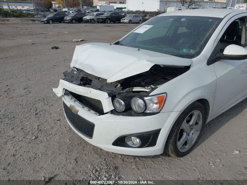 2016 Chevrolet Sonic Ltz Auto VIN: 1G1JE5SB9G4144997 Lot: 40722067