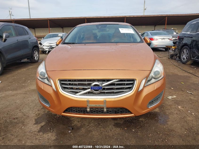 2012 Volvo S60 T5 VIN: YV1622FS6C2110367 Lot: 40722069