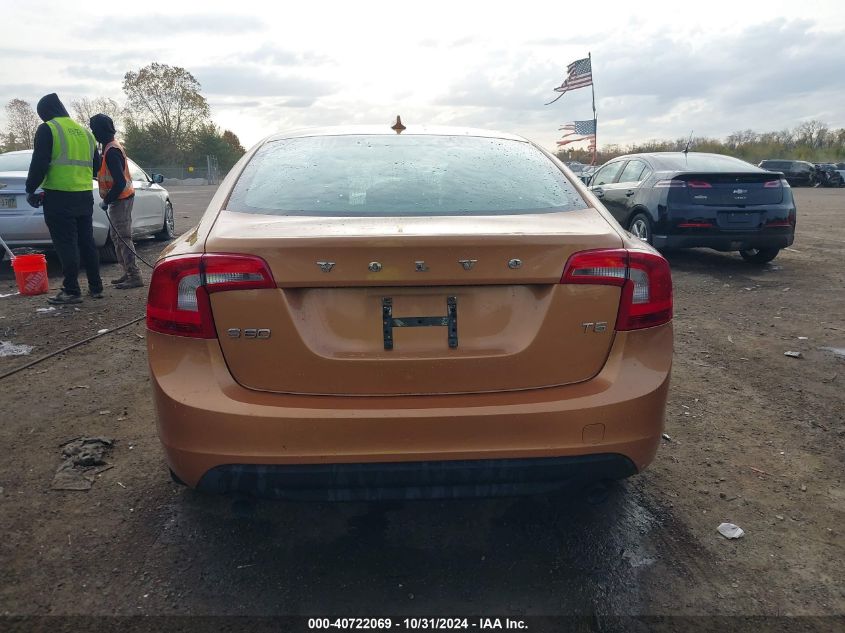 2012 Volvo S60 T5 VIN: YV1622FS6C2110367 Lot: 40722069