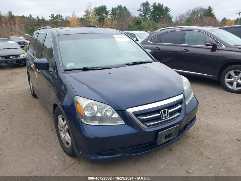 2005 Honda Odyssey Ex-L VIN: 5FNRL38745B038017 Lot: 40722082