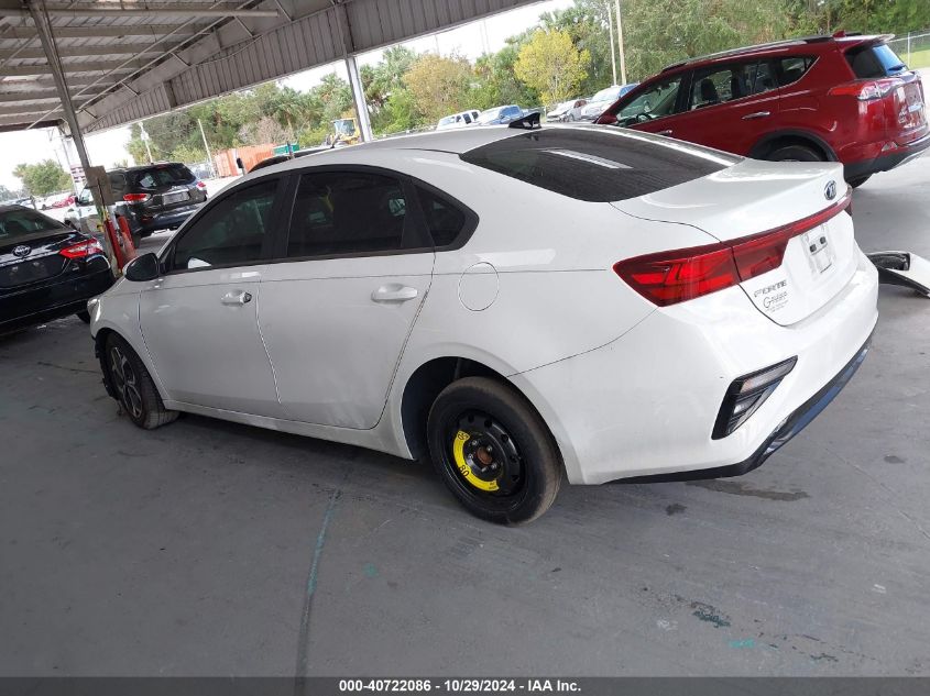 2020 Kia Forte Lxs VIN: 3KPF24AD3LE222945 Lot: 40722086