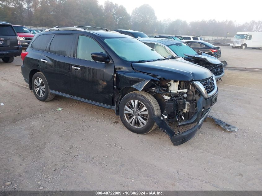 2017 Nissan Pathfinder Sl VIN: 5N1DR2MM0HC627285 Lot: 40722089