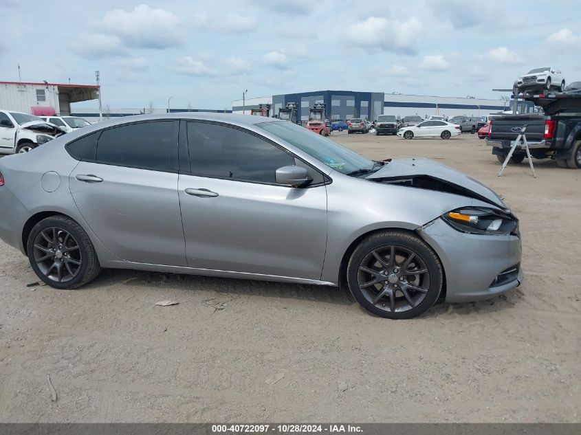 2016 Dodge Dart Sxt VIN: 1C3CDFBB7GD564674 Lot: 40722097