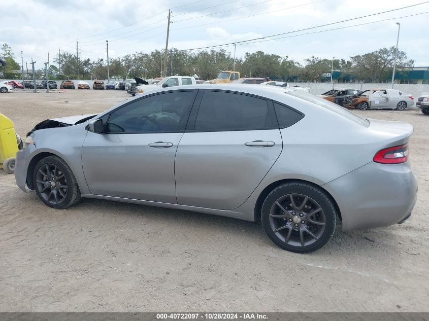 2016 Dodge Dart Sxt VIN: 1C3CDFBB7GD564674 Lot: 40722097