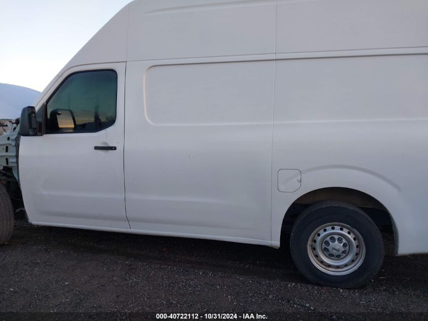 2019 Nissan Nv Cargo Nv2500 Hd S V6 VIN: 1N6BF0LY3KN800335 Lot: 40722112