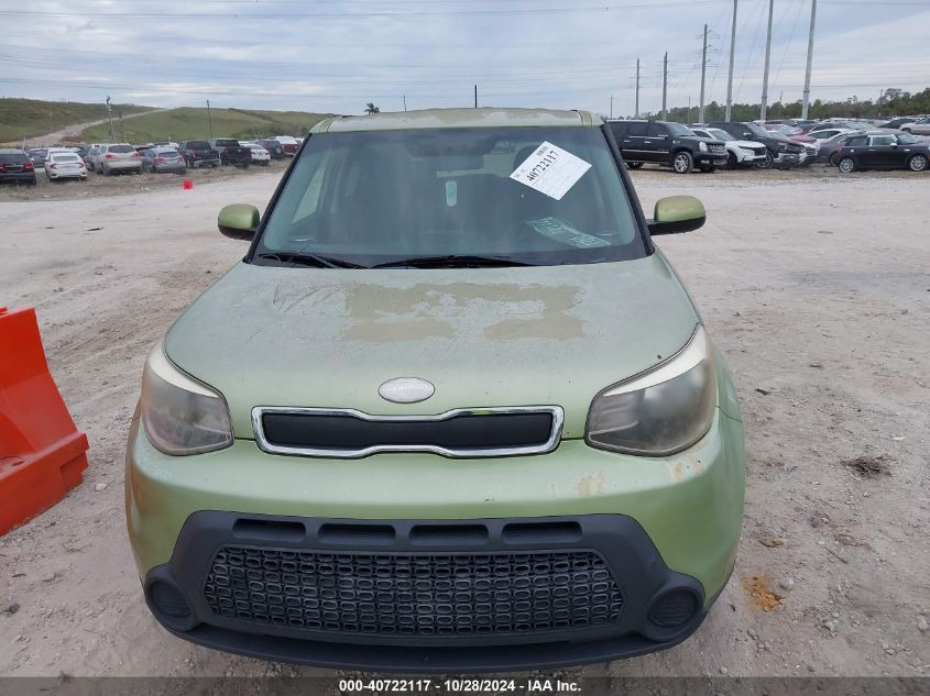 2014 Kia Soul VIN: KNDJN2A28E7712191 Lot: 40722117